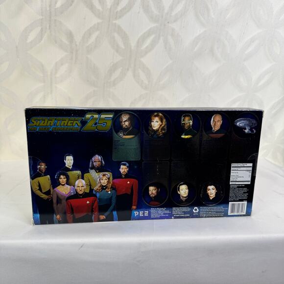 Star Trek PEZ Collectors Set Exclusive Next Generation 25th Anniversary 143237 - Picture 2 of 9